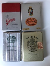 Antike Zigarenbox für Partagas und ROMEO Y JULIETA DE ALVAREZ Y GARCI Punch Hup