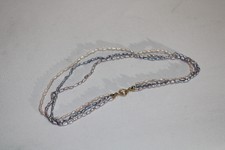 Wohl Perlenkette 585er Goldverschluss Gepunzt 585 Gold Antik Perlen Perle Kette