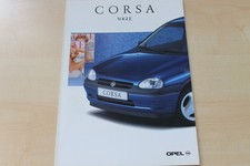 92124) Opel Corsa B - Vogue - Prospekt 05/1995