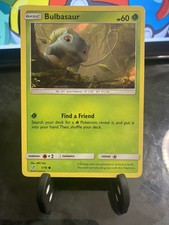 Pokémon Card/karte TCG - Bulbasaur Bisasam 1/18 Holo - Detective Pikachu EN