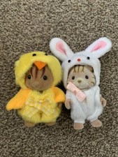 Sylvanian Families Ostern Küken und Hase Verkleiden Kostüme Set