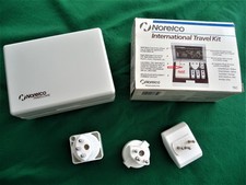 9 x Internationale Reise Adapter (für Steckdosen), ( Norelco Travel Kit ) Box