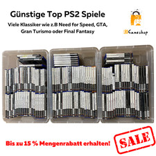 PS2 PlayStation 2 Spiele Auswahl | Günstig | Need for Speed, Gran Turismo, GTA