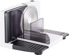 Unold Allesschneider 78860 Curve Weiß Brotschneidemaschine Wurstschneider