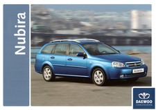 DAEWOO NUBIRA KOMBI - Prospekt/Brochure 1999 D