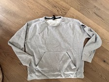 Herren Adidas Crew Neck Pullover Sweatshirt Kangaroo Taschen Gr XL