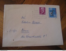 Berlin 1971 Mikroskop Mikroval Carl Zeiss Jena Stamp Cancel Cover DDR Germany S