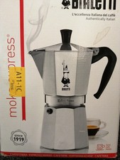 Bialetti - Moka Express: Ikonische Espressomaschine für die Herdplatte, macht ec