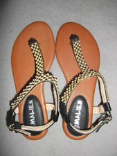 NEU Zehensandalen Sandalen Schuhe Damen 37 