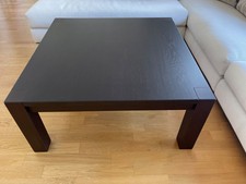 couchtisch holz massiv gebraucht dunkelbraun makellos (zur Abholung Berlin)