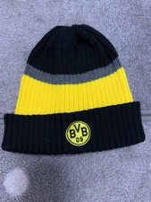 Herren Strickmütze BVB, schwarz-gelb mit Logo, top Zustand, wie neu