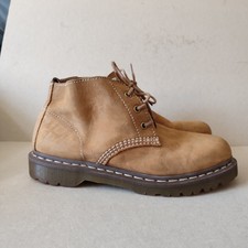 DR MARTENS AIR WAIR HERREN LEDER STIEFELETTEN BRAUN GRÖSSE UK9 EU43 (Babi8/5)