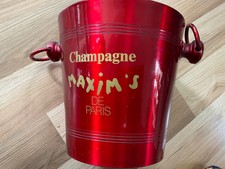 Champagnerkühler Maxims de Paris rot von oxford  Sektkühler 