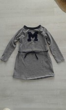 VERTBAUDET  Mädchen Kleid  Gr.126 blau/weiß gastreift