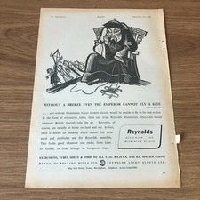 STA18) Anzeige 11x8" Reynolds Light Alloys Ltd, Aluminium und Aluminiumlegierungen 