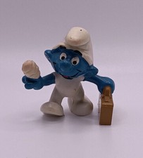 Schleich Peyo 20054 Sanitäter Schlumpf brauner Koffer Variante 4