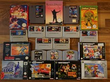 Nintendo NES, Snes, N64, Gamecube Spiele (Auswahl)