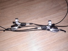 Shimano Deore XT ST-M765 Schalthebel Bremse Kombi Scheibenbremse silber 3x9