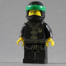 LEGO® Ninjago™ Figur Lloyd Minifigur NJO425 Black Wu-Cru Training Gi Anzug Head 