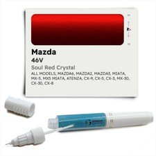 46V SOUL RED CRYSTAL Rot Lackstift für MAZDA MAZDA6 MAZDA3 MAZDA2 MX5 CX 5 DEMI
