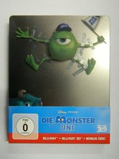  Disney Pixar , Die Monster Uni , Blu Ray , Blu Ray 3D STEELBOOK
