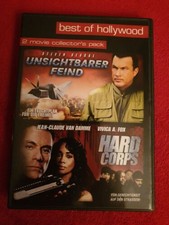 Unsichtbarer Feind - Steven Seagal + Hard Corps - J. C. Van Damme - 2 DVDs-FSK18