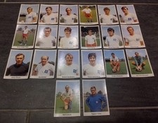 20x Sammelbilder 70-71 Hamburger SV HSV 1970 Bergmann Fußball Sticker Bilder 