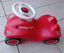 Bobby-Car  Kinderauto Rutschfahrzeug bis 50kg Rot mit Hupe 57x30x39  Made in DE