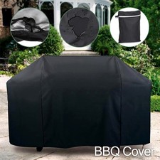 Neu 145cm Grillabdeckung BBQ Grill Abdeckhaube Gasgrill Schutzhülle Regenschutz