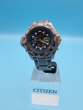 Citizen Promaster Chronograph Titanium C710 Alarmfunktion Thermometer Licht 