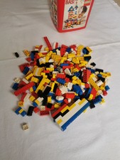 1 x Kiste mit 272 LEGO-Bausteine Konvolut, gemischt, gebraucht aus den 90-er
