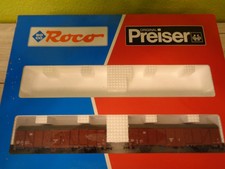 Roco HO aus 44009 2 x Tiertransporter Circus Krone. Araber+Braune. Mit OVP
