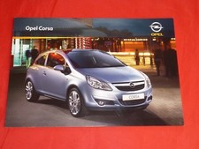 OPEL Corsa D Selection 110 Jahre Edition Innovation Sport GSi Prospekt März 2009