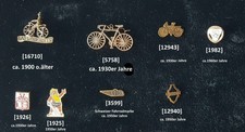 Draisine/Fahrrad/Rennrad Abzeichen Anstecknadeln ca.1900-1950 AUSSUCHEN