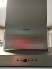 Silverline Dunstabzugshaube - Inselhaube Edelstahl