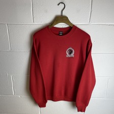 Vintage 90er Jahre National Shire Horse Devon Grafikdruck Sweatshirt Größe Herren Medium