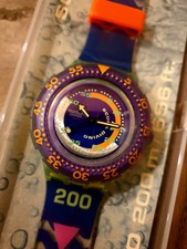 Swatch Originals Scuba Coming Tide SDJ100 1992 OVP, Zertifikat, neue Batterie