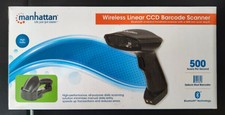 Manhattan 178495 USB-Kit Barcode-Scanner Bluetooth® 1D CCD Schwarz Hand-Scanner