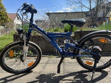 fahrad tecnobike m1s für kind blau/weiß