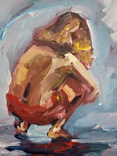 Ölgemälde Ölbild Bilder Modern Art Kunst Unikat Wandbild Diener Alexander Kind