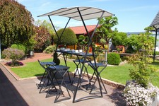 Gartenbar Gartentheke Leco 2. WAHL Terrasse Bar Gartenmöbel Set Lounge