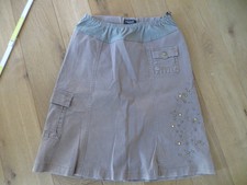 Klasse Umstandsrock Cargorock Christoff 36 38 khaki braun top ZSt!