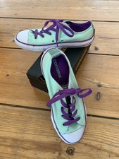 CONVERSE CHUCKS ALL STARS GIRLS türkis Gr. EUR 34 (21 cm) ungetragen TOP