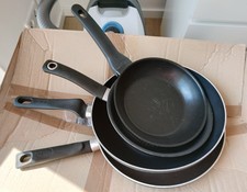 4er-Set Pfannen WMF TEFAL Bratpfanne Wok-Pfanne groß klein beschichtet