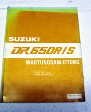 Suzuki DR 650 R /S 92 Original Werkstatthandbuch Wartungsanleitung Rep. deutsch