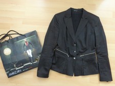 Marc Cain Blazer Jacke N4 38 40 42 schwarz Sommer leicht passend zur Hose
