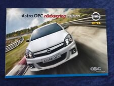 OPEL Astra H OPC "Nürburgring Edition" Sondermodell Prospekt 2007