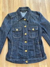 Zara Woman Jeans Jacke gr. S 36 blau dunkelblau