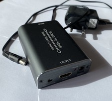 SCART auf HDMI Konverter / Adapter 720P oder 1080P SCART Eingang - HDMI Ausgang