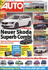 Auto Strassenverkehr 2015 13/15 Audi A1 A3 e-tron BMW X1 Ford Mustang CLA 250 SB